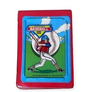 Vintage 1987 Tara Toys Baseball Ball Trading Card Box